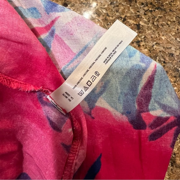 NWT Anthropologie Lilka Josie floral rayon pants size medium - Picture 7 of 8